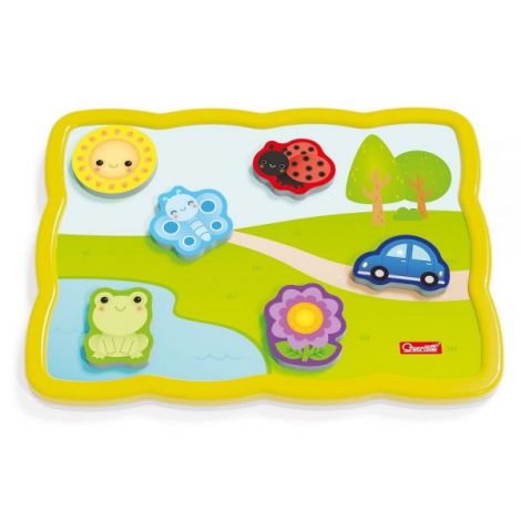 Quercetti Smart Puzzle - Culori și Cuvinte 1-4 Ani - imagine 5