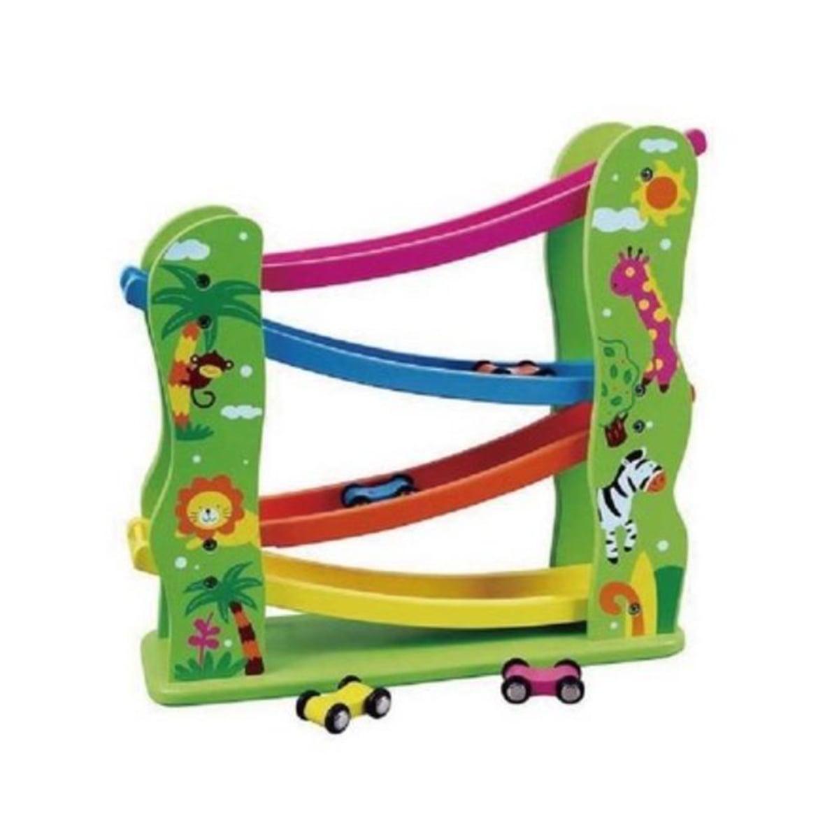 Set Pod Zig Zag Viga cu 4 Mașini