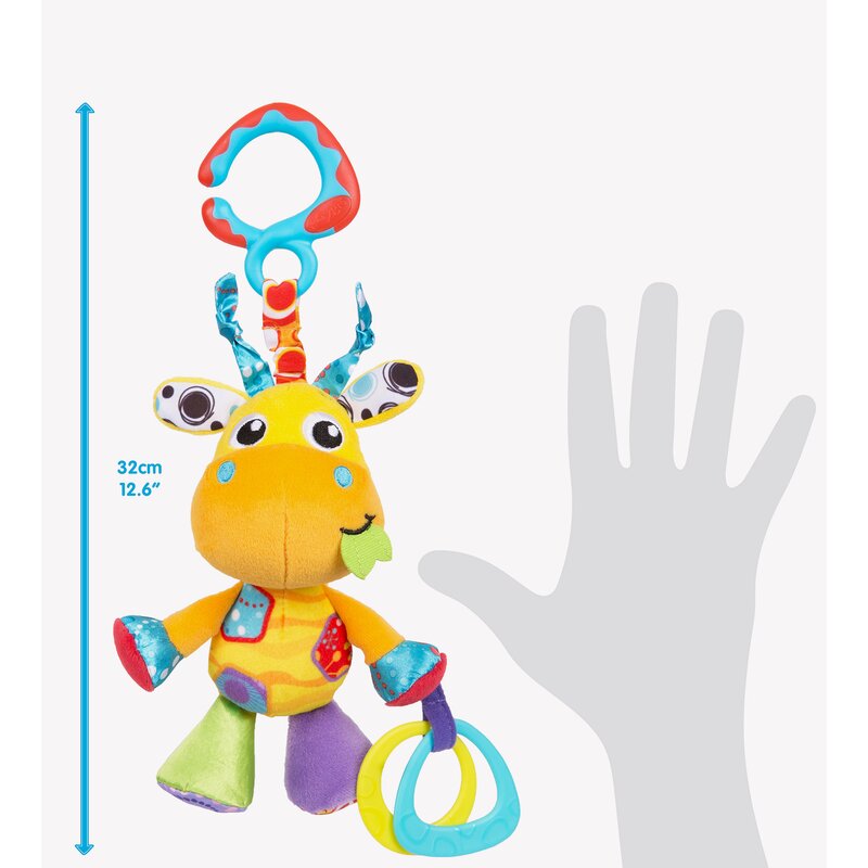 Playgro Jerry Giraffe Jucărie Carucior - Dezvoltare Senzorială - imagine 4