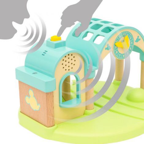 Stație Tren Mickey Mouse Brio cu Înregistrare - imagine 3