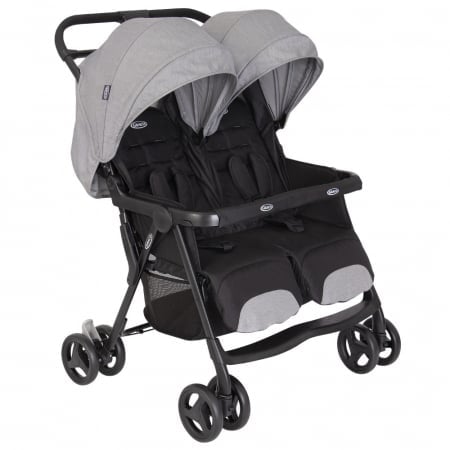 Carucior Gemeni Graco DuoRider Steeple Gray - imagine 9
