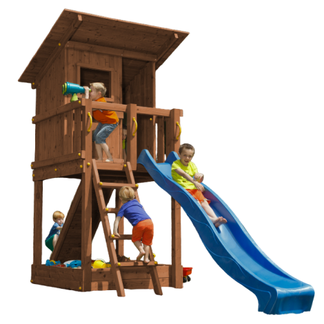 Spațiu Joacă BeachHut BlueRabbit 2.0 Lemn