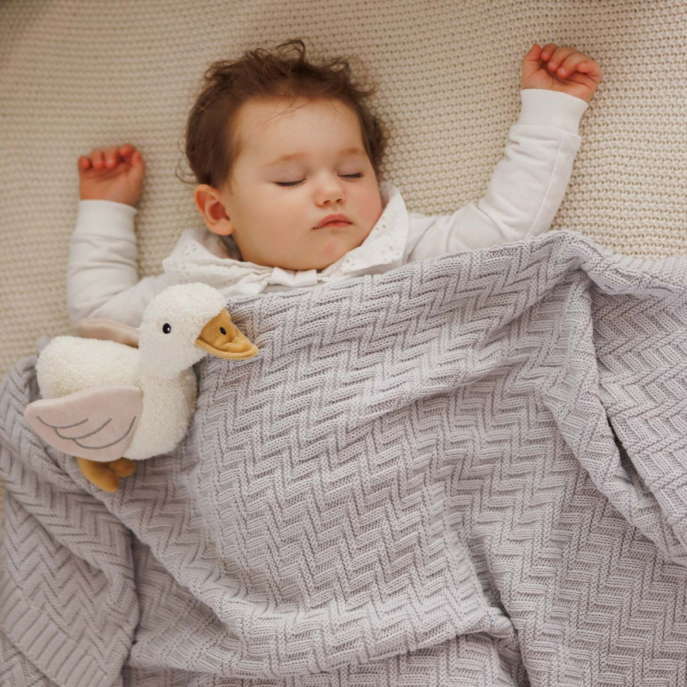Babyono Paturica Bumbac Organic 100x75 cm - imagine 4