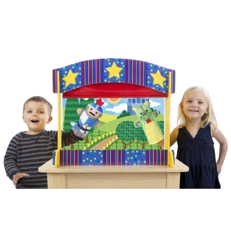 Teatru Papusi Melissa & Doug - Creativitate