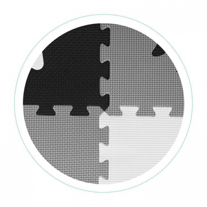 Salteluta joaca Ecotoys Puzzle, 25 elemente, ECOEVA015 - imagine 5