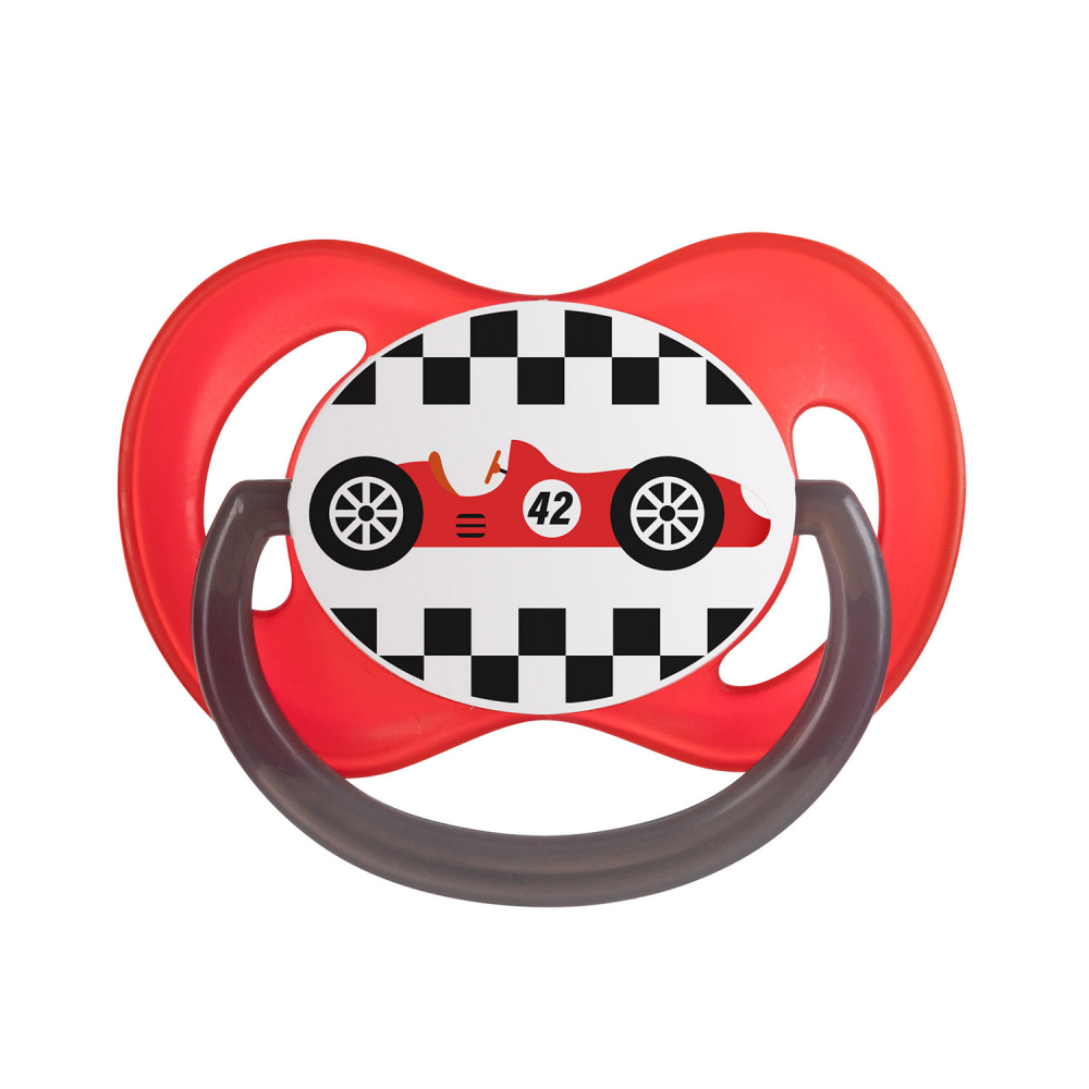 Suzeta Silicon 18+ Racing Red Canpol - imagine 3
