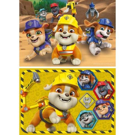 Puzzle Ravensburger Rubble & Echipa, 2x12 piese - imagine 3