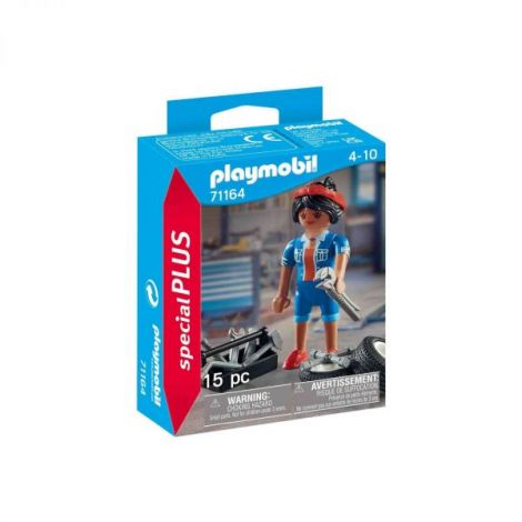 Playmobil Figurina Mecanic | Joc Creativ Copii - imagine 2