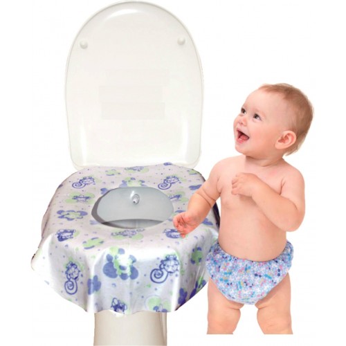 Protectie Capac WC Sevi Bebe Antibacteriana Set 10 Buc