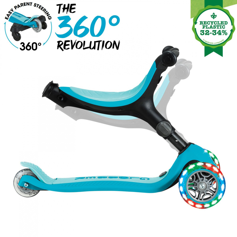 Globber Go-Up 3in1 Trotineta Copii LED - imagine 7