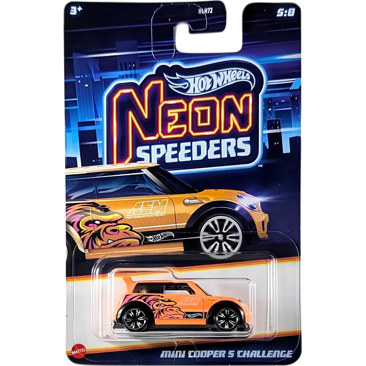 Hot Wheels Mini Cooper S Neon Speeders
