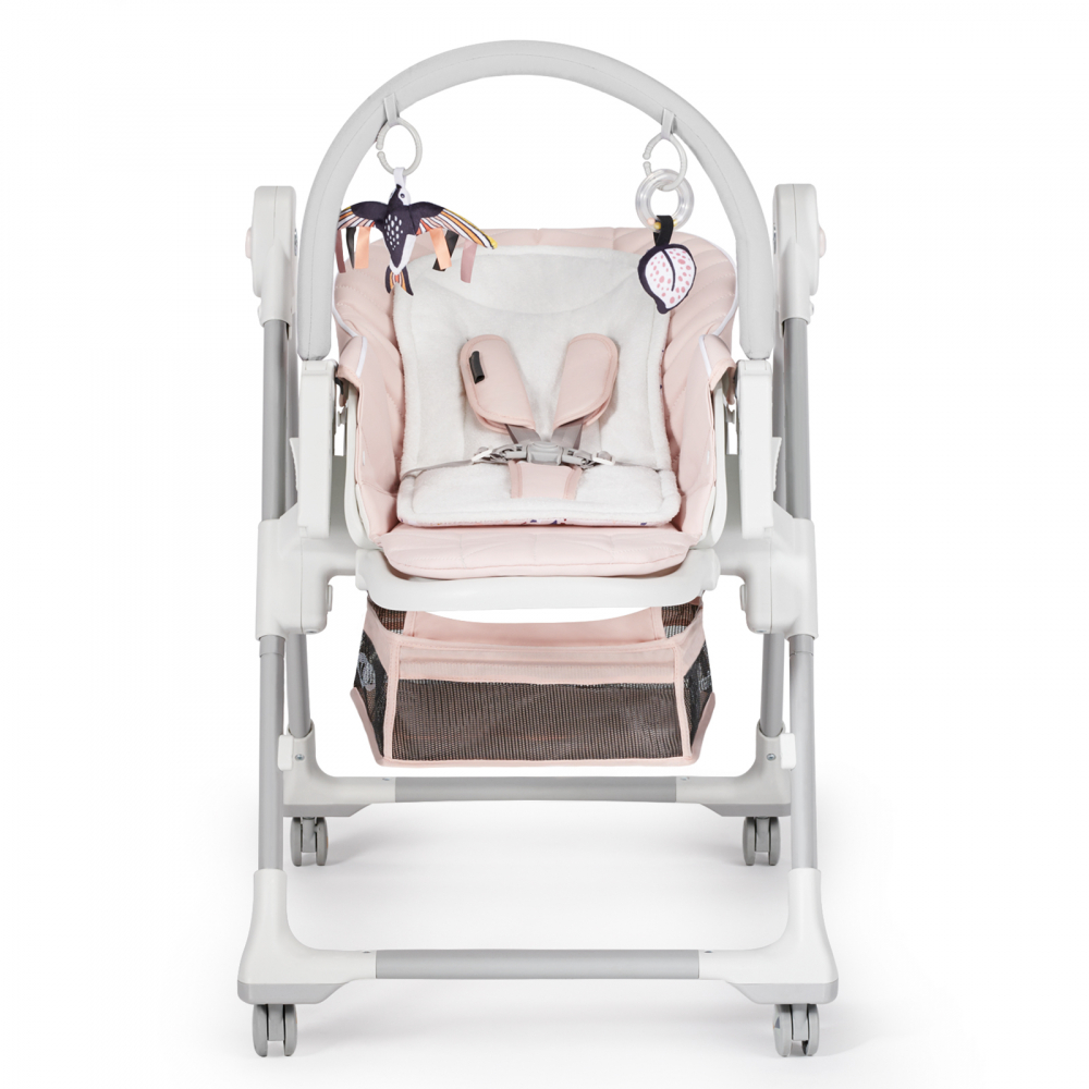 Scaun de masa Kinderkraft Lastree 2in1 Pink - imagine 3