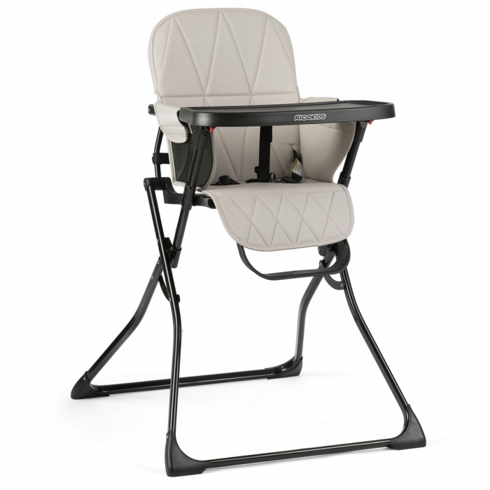 Scaun de masă Ricokids Nuco Negru-Gri - imagine 8