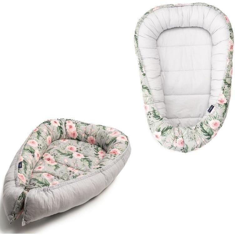 Baby Nest Womar Zaffiro cu 2 Fete Flowers - imagine 2