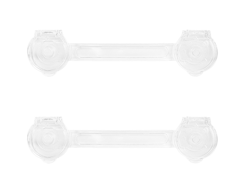 Siguranțe KikkaBoo Transparent - Set 2 bucăți - imagine 4