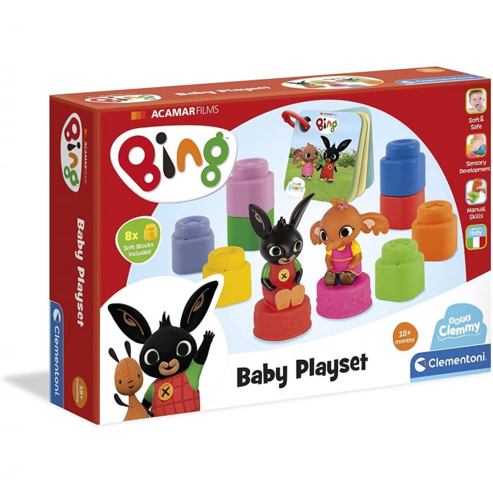 Clemmy Bing Set Joc și Carte | Clementoni