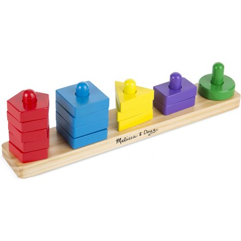 Jucarie educativa Melissa & Doug Sortare Forme - imagine 4
