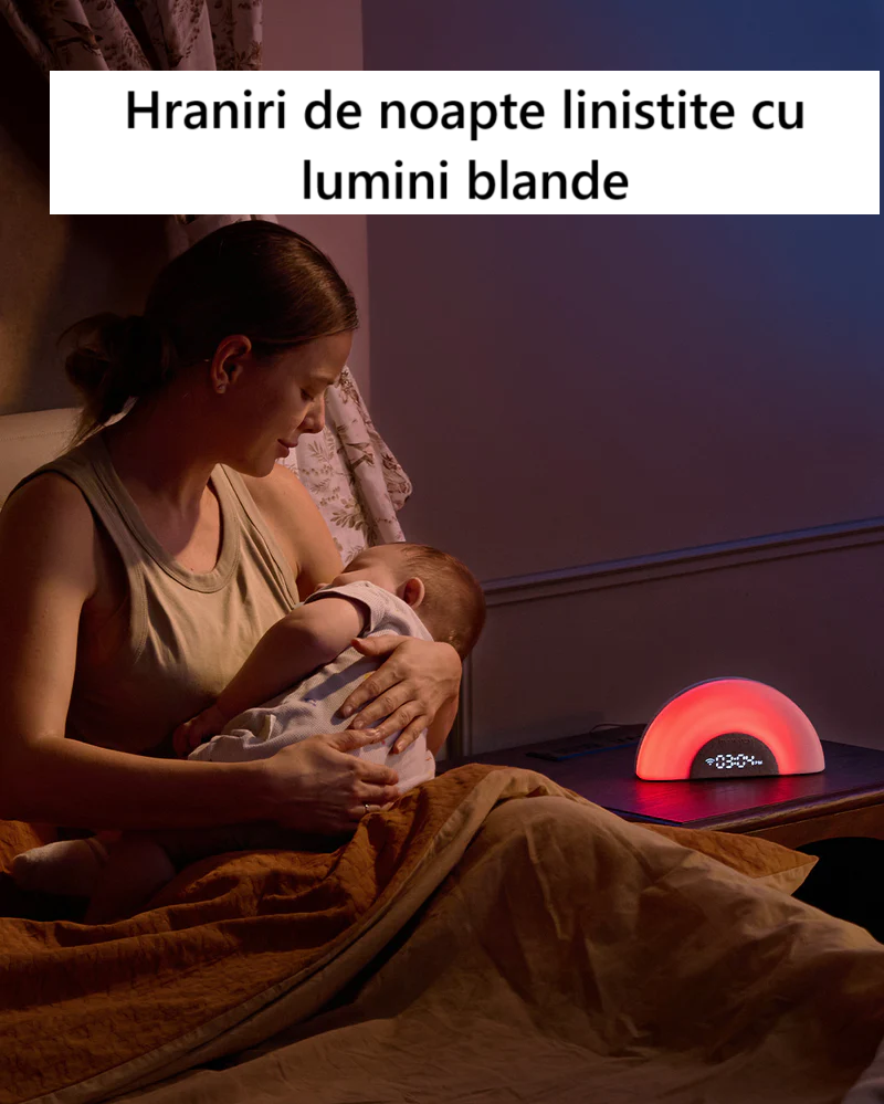 Lampa Momcozy Smart Somn Baby Rainbow Light