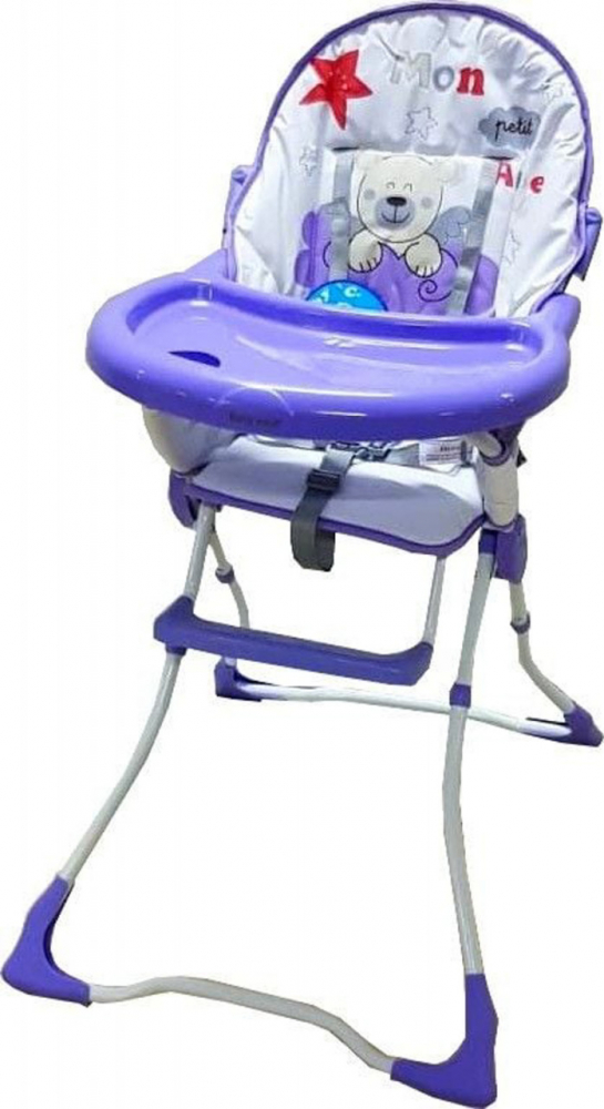 Baby Care CH Scaun Masa Pliabil cu Centura Siguranta