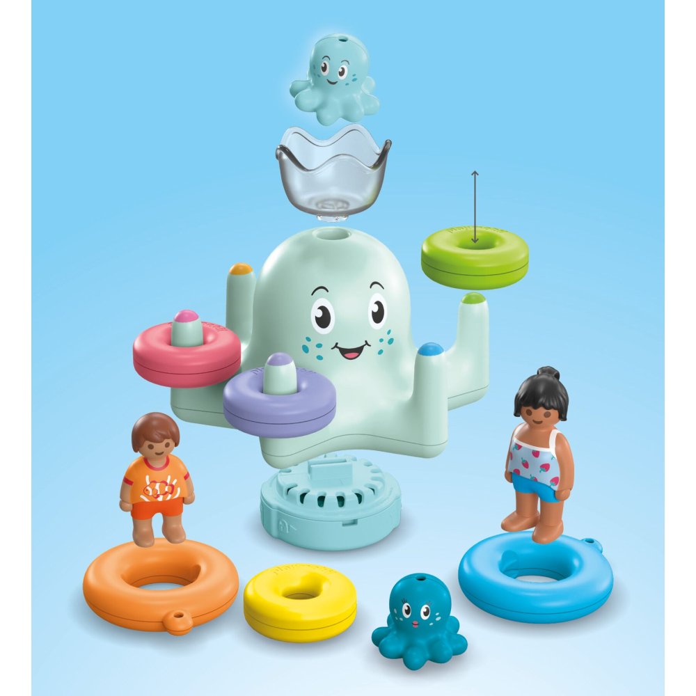 Aqua si Tinti Calamar Playmobil Junior - Baie distractivă