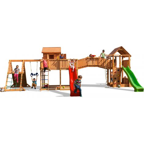 Fungoo Maxi SPIDER LAND - Complex Joacă Lemn