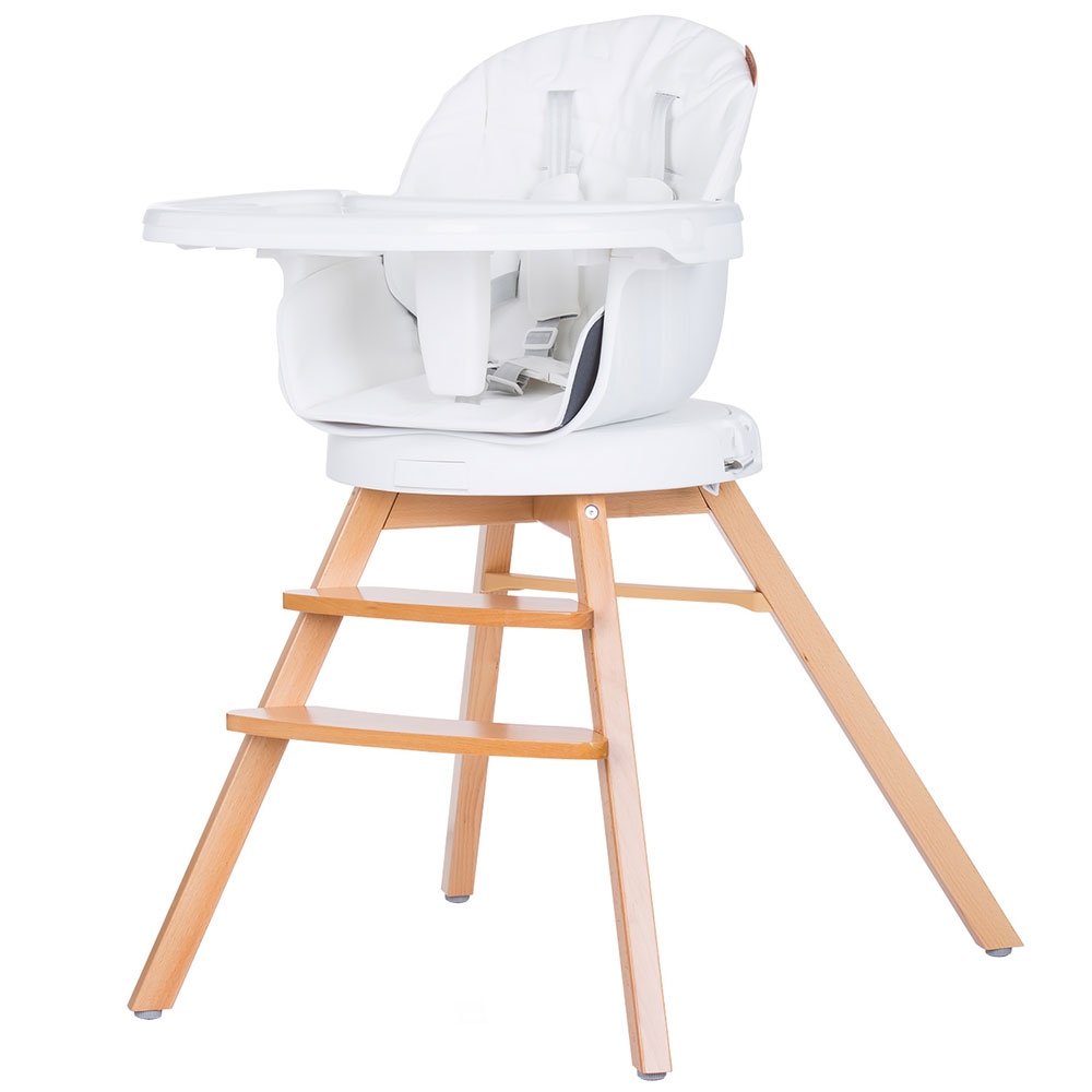 Scaun Masa Chipolino Rotto 3in1 Ivory, Sezut Rotativ - imagine 8