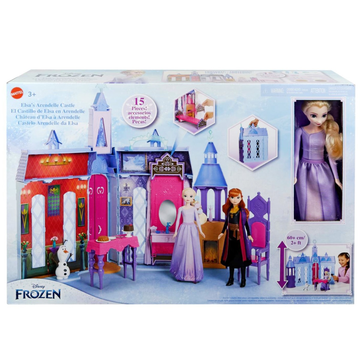 Disney Frozen Castelul din Arendelle + Papusa Elsa