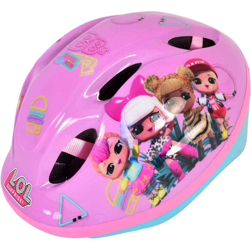 Casca Volare LOL Surprise 52-56 cm, Roz - imagine 3
