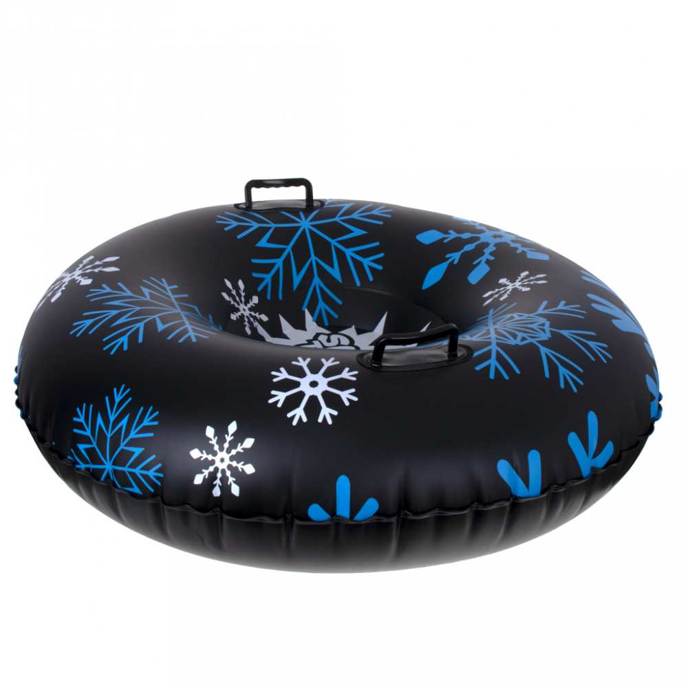 Sanie Gonflabilă Ikonka 95cm Black Snowflake - imagine 6