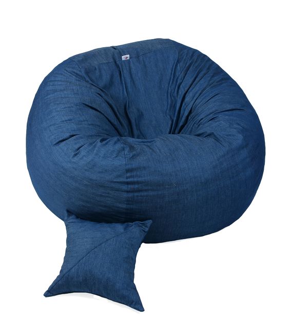Set Pufrelax Matusalem Memory Foam Blue Denim - imagine 5