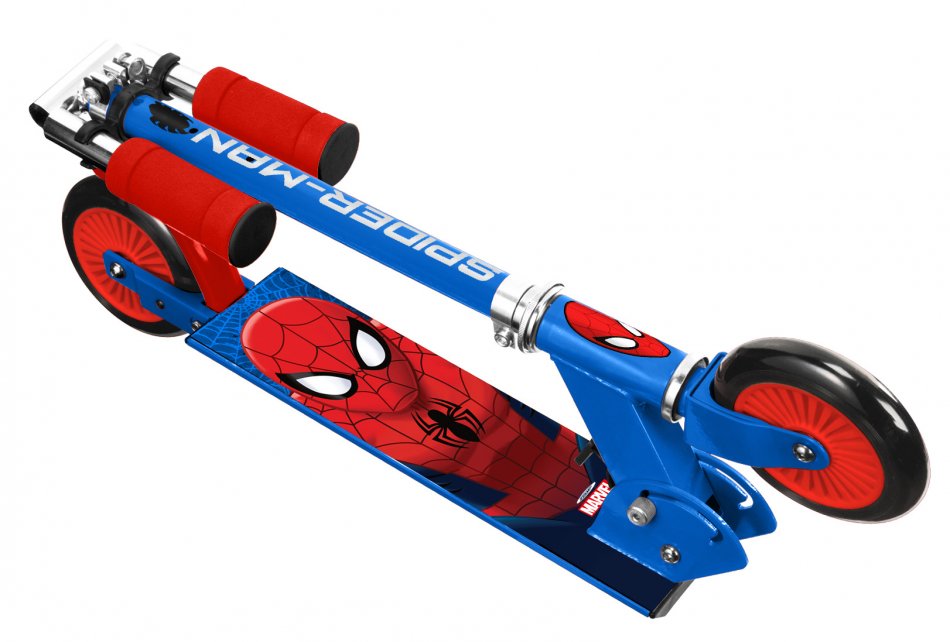 Trotineta Spiderman Stamp Pliabilă și Reglabilă