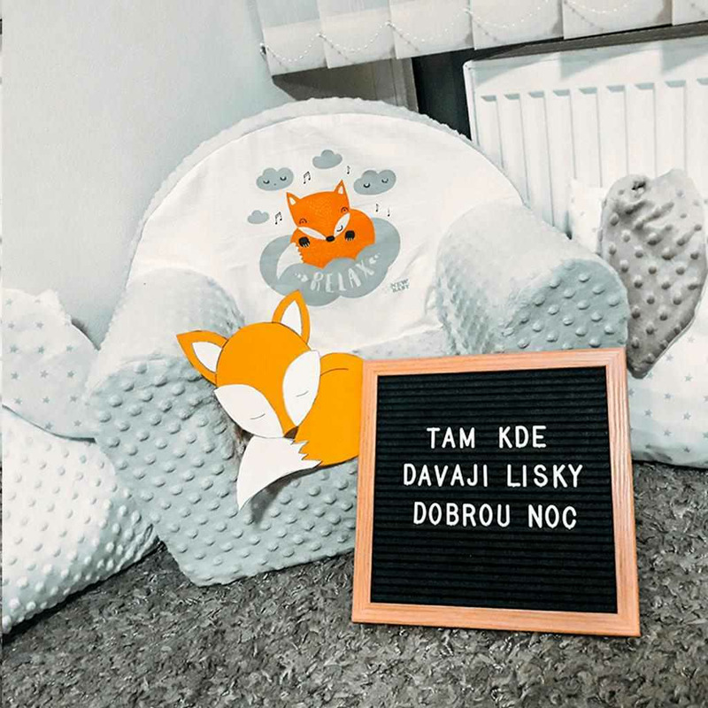 Fotoliu New Baby Minky Fox Gray - Confort și Moaleț - imagine 3
