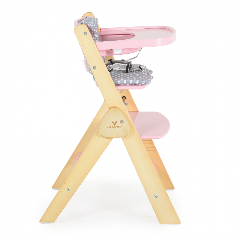 Scaun Cangaroo 2in1 Lemn Reglabil - imagine 2