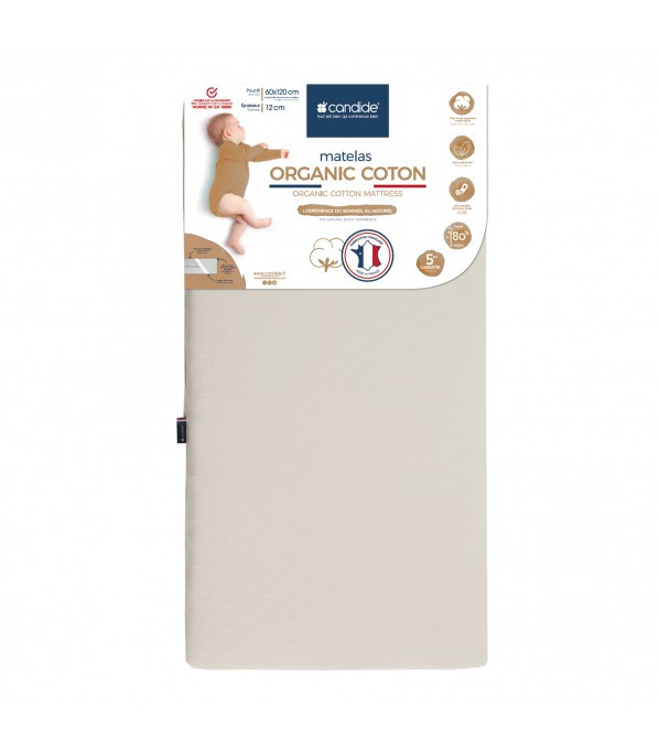 Saltea Candide Organic Bumbac 60x120cm - Somn Natural - imagine 4