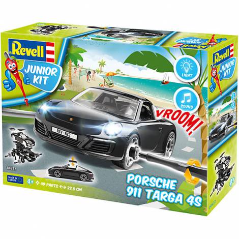 Revell Junior Kit Porsche 911 Targa, +4 ani - imagine 4