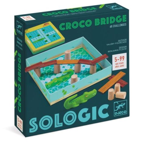 Podul Crocodilului Djeco | Joc Logica 5-99 ani