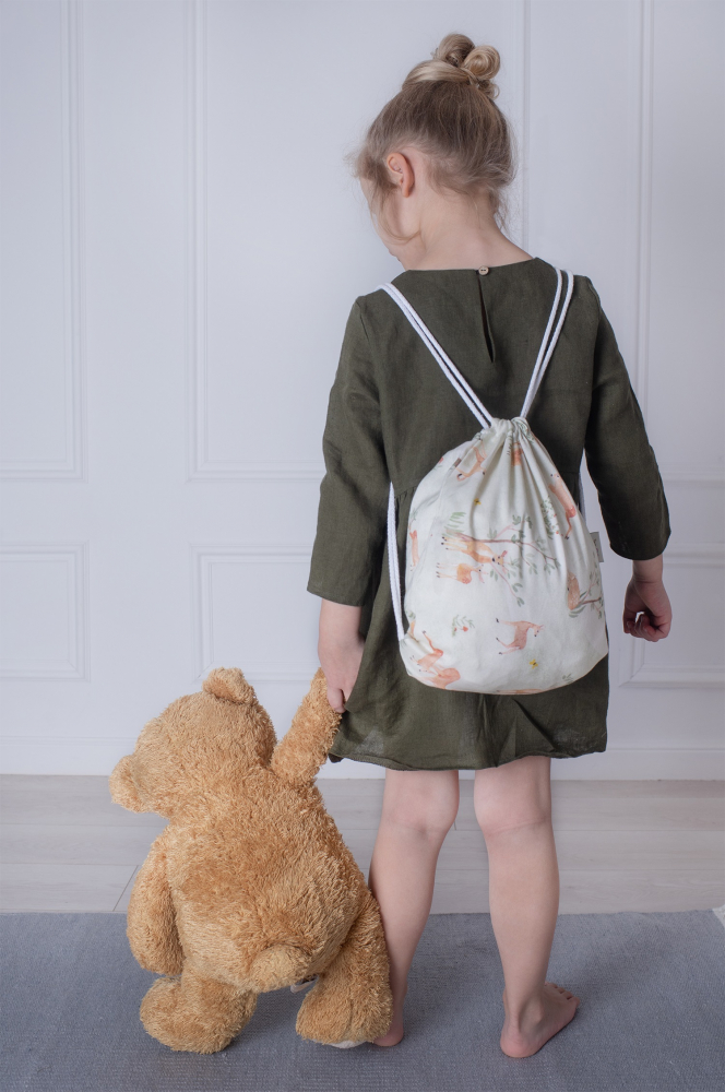 Sistem Înfasare Nature Bamboo Amy + Rucsacel Bej