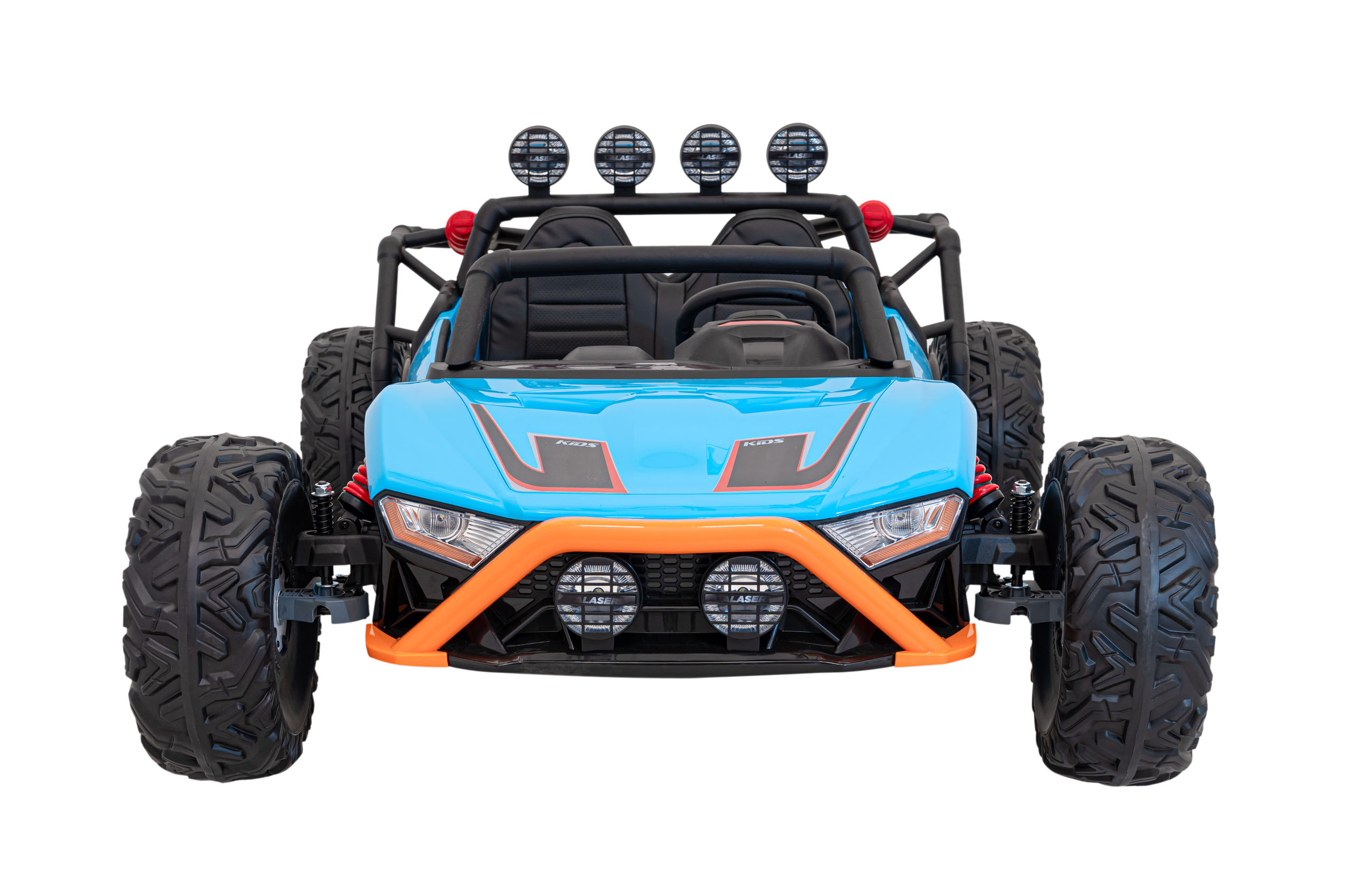 UTV Electric 2 Copii Buggy Racing 24V Albastru - imagine 2