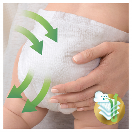 Pampers Premium Care 1, 104 buc, Fine ca mătasea - imagine 3