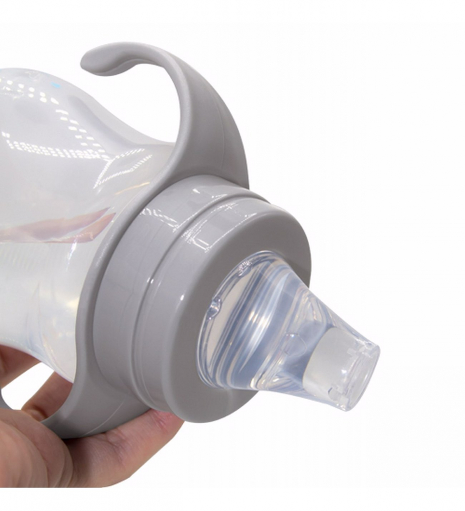 Cana BabyJem Whale Gri - Tranzitie Usoara 250ml - imagine 2
