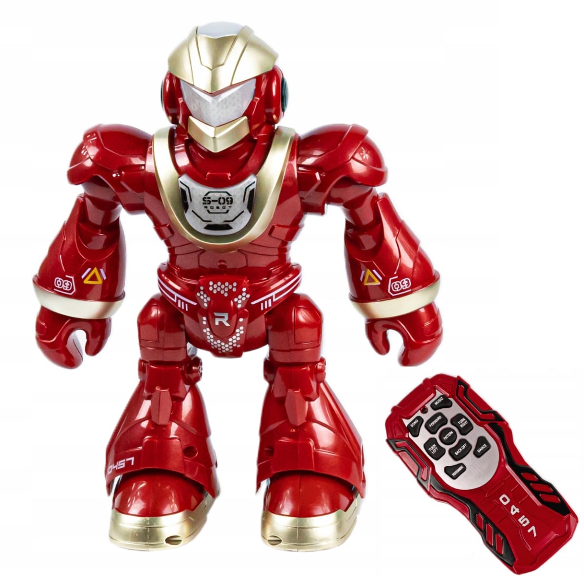 Robot Warrior Telecomandă Rosu - Programabil