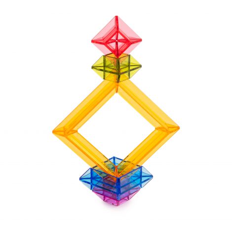 Joc Constructii Piramide Translucide Miniland - imagine 3