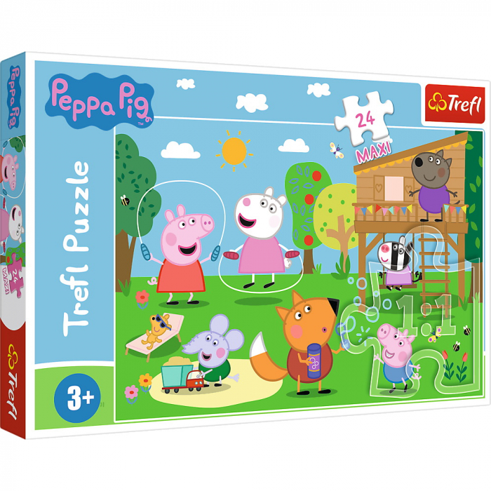 Puzzle Trefl Peppa Pig, 24 piese, Maxi
