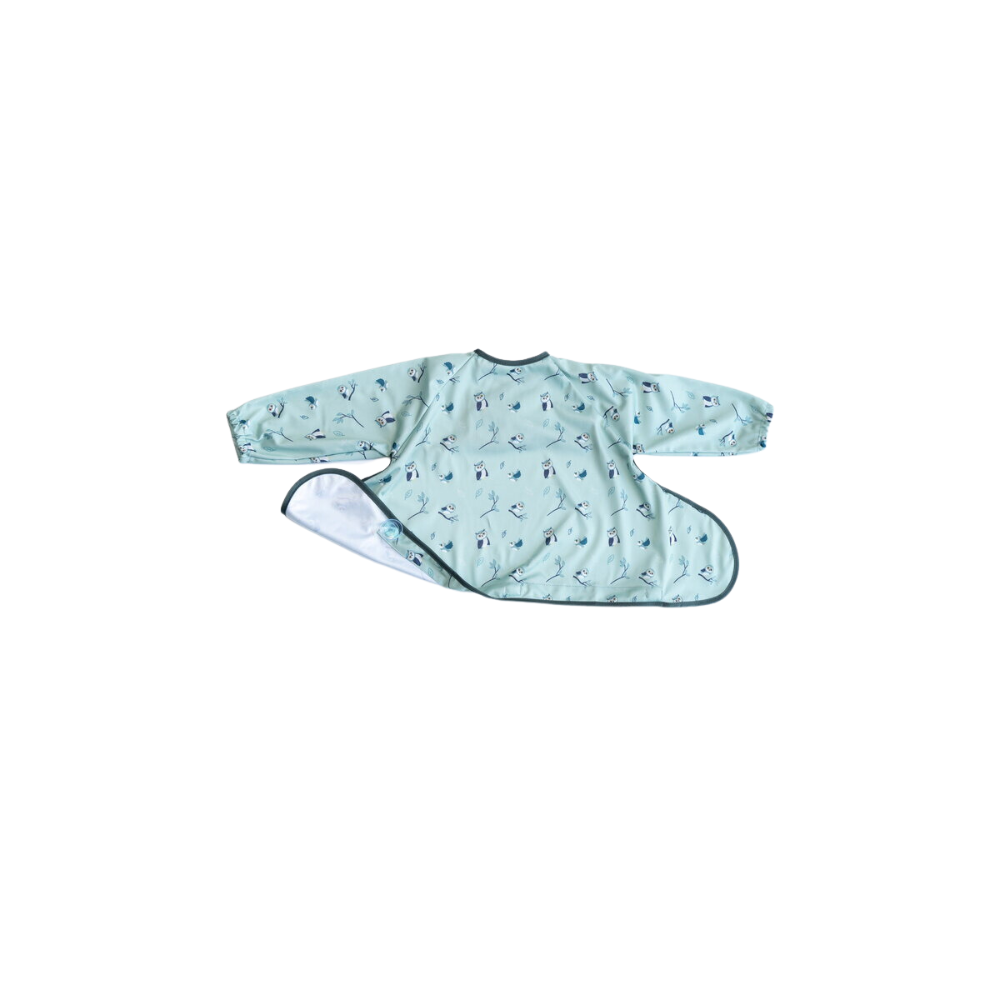 Baveta cu maneci si ventuze Bufnite Tidy Tot - imagine 5