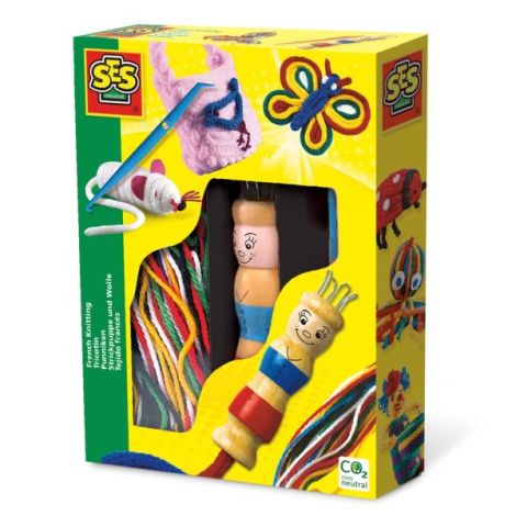 Set Tricotat Papusa Ses Creative | Jucarie Educativa