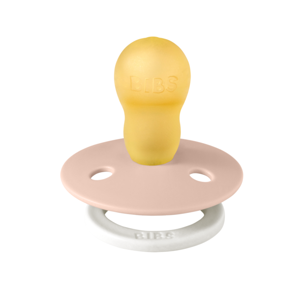 Suzetă Bibs Colour Glow Latex 18+ Blush