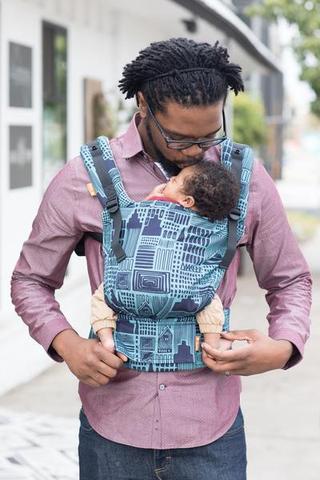 Marsupiu Baby Tula Free-to-Grow Cityscape - imagine 3