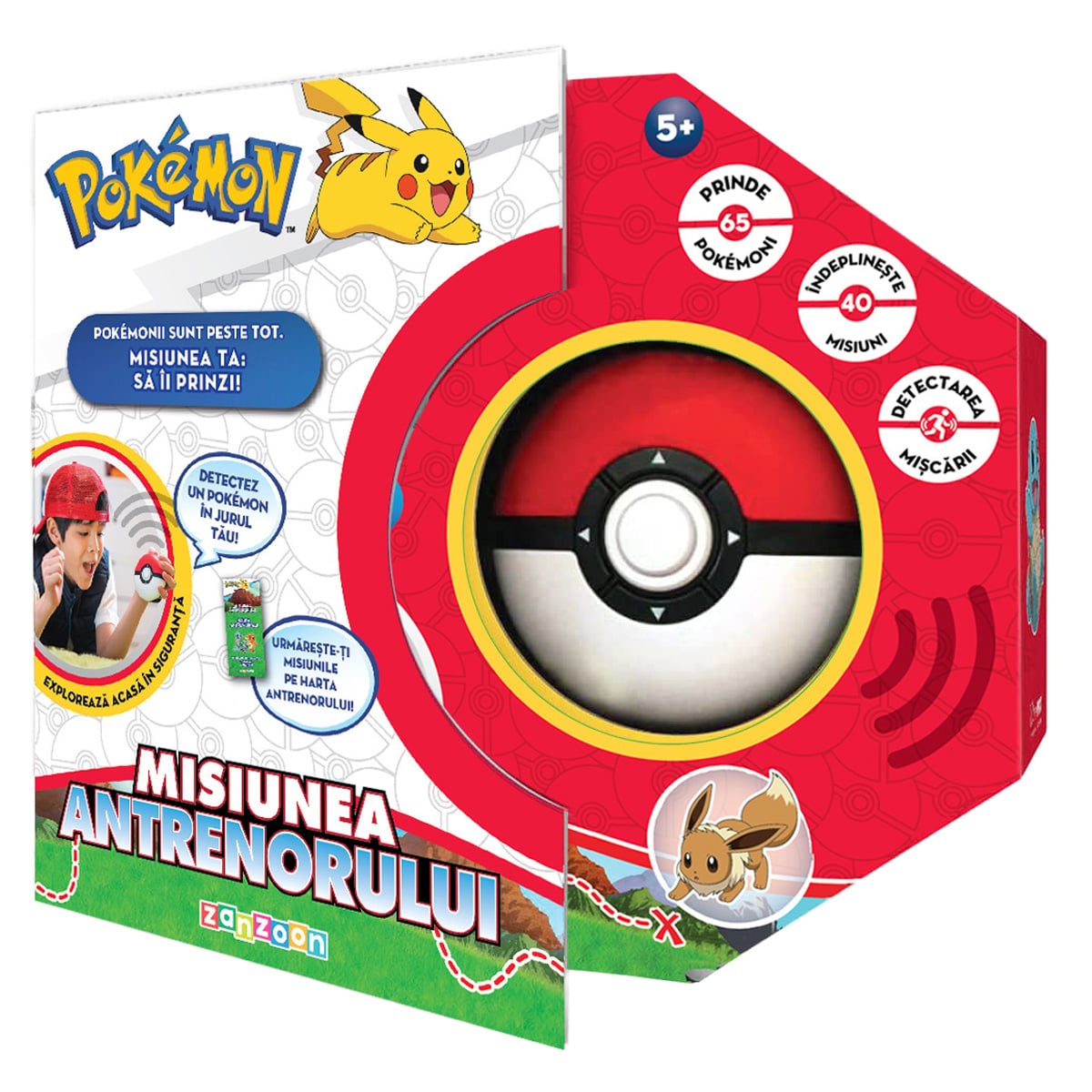 Joc Interactiv Pokemon Misiunea Antrenorului Zanzoon