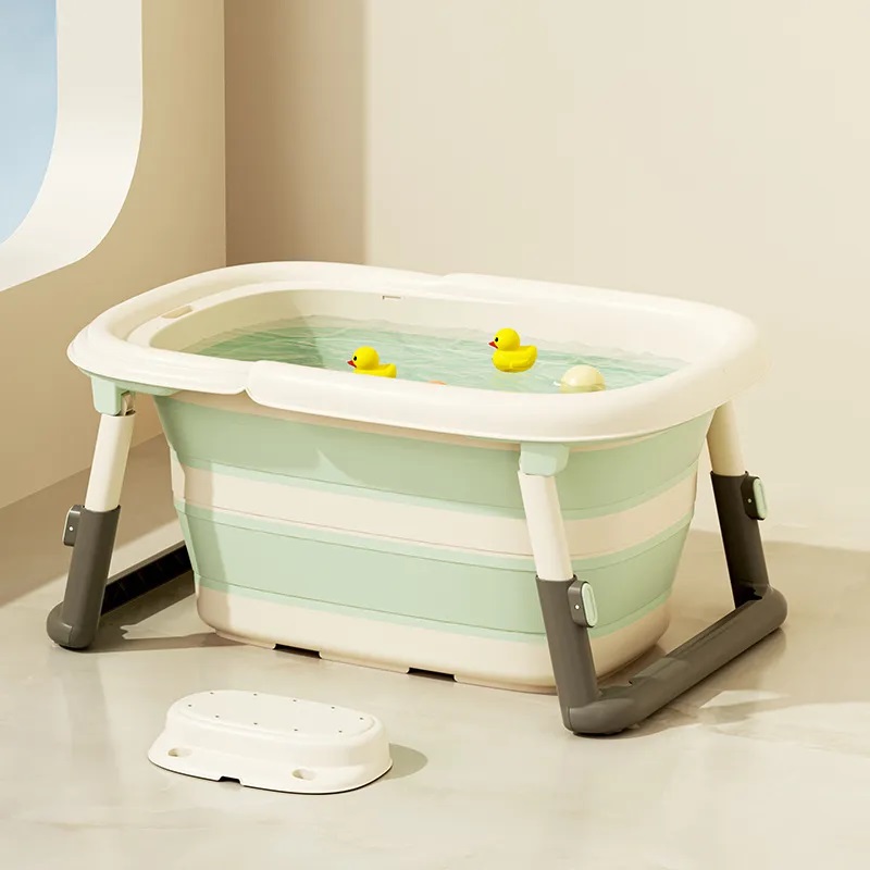 Cădiță Little Mom 3 în 1 Pliabilă cu Masuță - imagine 5