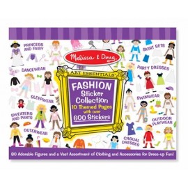 Abtibilduri Modă Melissa & Doug, 600 piese